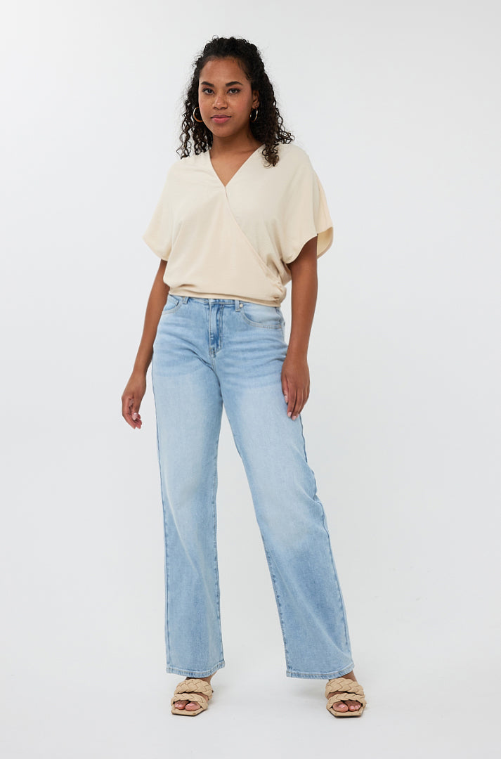 Blouse pour femme par Esqualo | HS2510218 Sable | Boutique Vvög, vêtements mode pour homme et femme