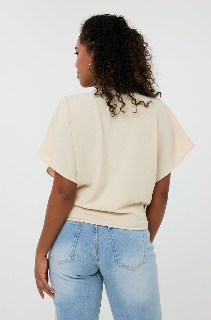 Blouse pour femme par Esqualo | HS2510218 Sable | Boutique Vvög, vêtements mode pour homme et femme