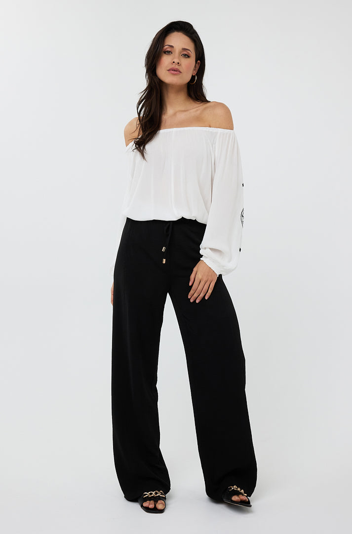 Pantalon pour femme par Esqualo | HS2510219 Noir | Boutique Vvög, vêtements mode pour homme et femme