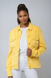 Jacket pour femme par Carreli Jeans | J0046 Fleur De Raie | Boutique Vvög, vêtements mode pour homme et femme