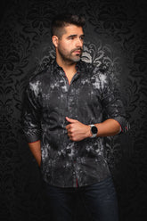 Chemise manches longues pour homme par Au Noir | JASPER Noir | Boutique Vvög, inventaire complet de la marque Au Noir