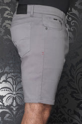 Bermuda shorts for men by Au Noir | JAY SKC Silver | Boutique Vvög, complete inventory of the Au Noir brand