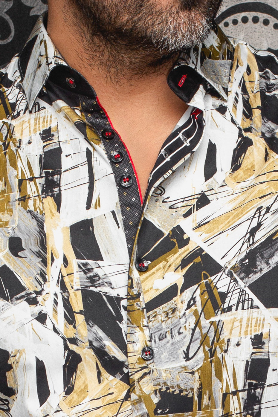 Chemise manches longues pour homme par Au Noir | JETFIRE Noir Or | Boutique Vvög, inventaire complet de la marque Au Noir