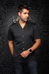 Chemise Performance à col ouvert pour homme par Au Noir | KAYANTA T Noir | Boutique Vvög, inventaire complet de la marque Au Noir