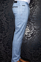 Pantalon pour homme par Au Noir | LIAM BERETTA Bleu | Boutique Vvög, inventaire complet de la marque Au Noir