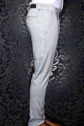 Pantalon pour homme par Au Noir | LIAM BERETTA Gris | Boutique Vvög, inventaire complet de la marque Au Noir
