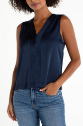 Camisole pour femme par Liverpool | LM8K27PS6 Bleu Marine Foncé | Boutique Vvög, vêtements mode pour homme et femme
