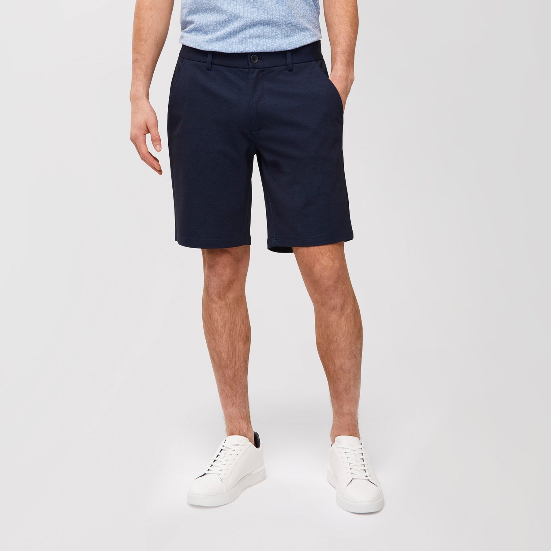 Short pour homme par Robert Barakett | Lomita RB11057 Bleu Marine | Boutique Vvög, vêtements mode pour homme & femmes