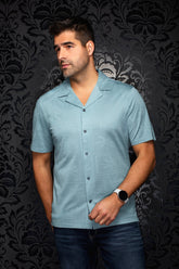 Chemise Performance à col ouvert pour homme par Au Noir | MAHO T Récif | Boutique Vvög, inventaire complet de la marque Au Noir
