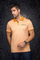 Polo pour homme par Au Noir | MAYBERRY Orange | Boutique Vvög, inventaire complet de la marque Au Noir
