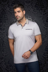 Polo pour homme par Au Noir | MAYBERRY Pierre | Boutique Vvög, inventaire complet de la marque Au Noir