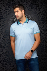 Polo pour homme par Au Noir | MOJAVE Récif | Boutique Vvög, inventaire complet de la marque Au Noir