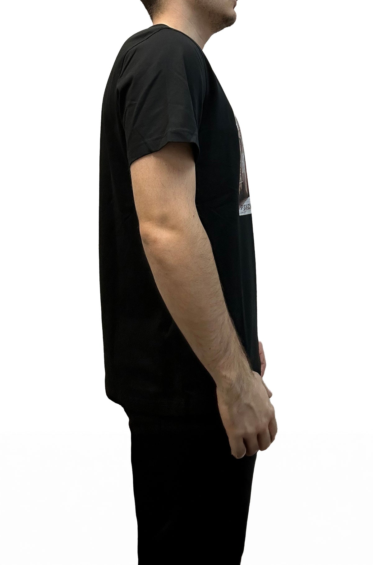 T-Shirt pour homme par Psycho Bunny | MT0200078 Noir | Boutique Vvög, vêtements mode pour homme et femme