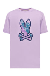 T-Shirt pour homme par Psycho Bunny | MT0200210 Lavande | Boutique Vvög, vêtements mode pour homme et homme