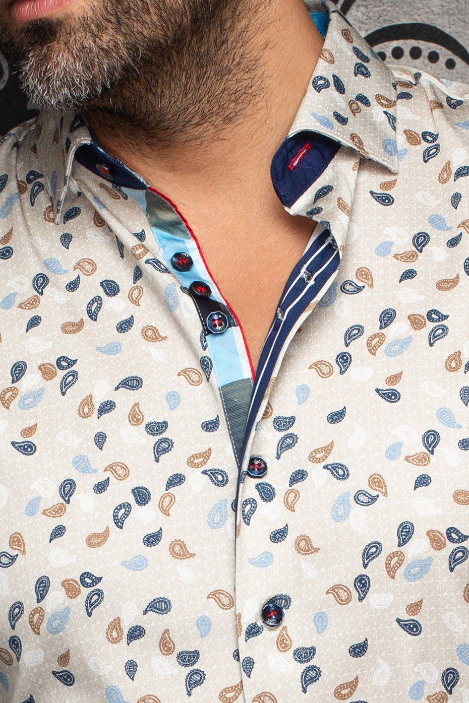 Chemise manches longues pour homme par Au Noir | MUMBAI Pierre | Boutique Vvög, inventaire complet de la marque Au Noir