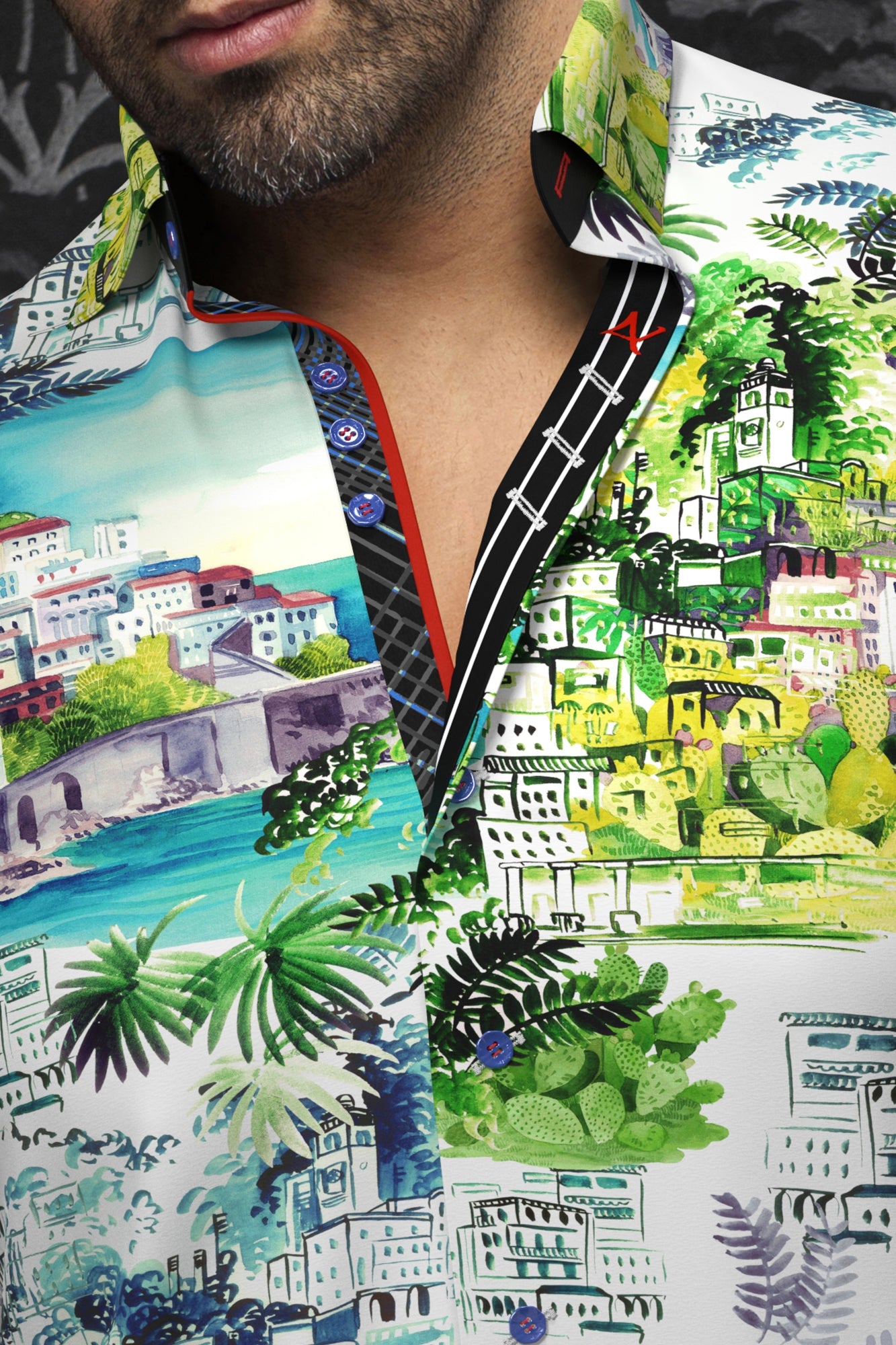 Chemise manches longues en Knit pour homme par Au Noir | NEVERA Blanc | Boutique Vvög, inventaire complet de la marque Au Noir