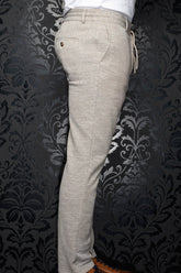 Pantalon pour homme par Au Noir | NOAH SAUER Beige | Boutique Vvög, inventaire complet de la marque Au Noir