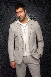 Veston pour homme par Au Noir | NOAH HOOD Beige | Boutique Vvög, inventaire complet de la marque Au Noir