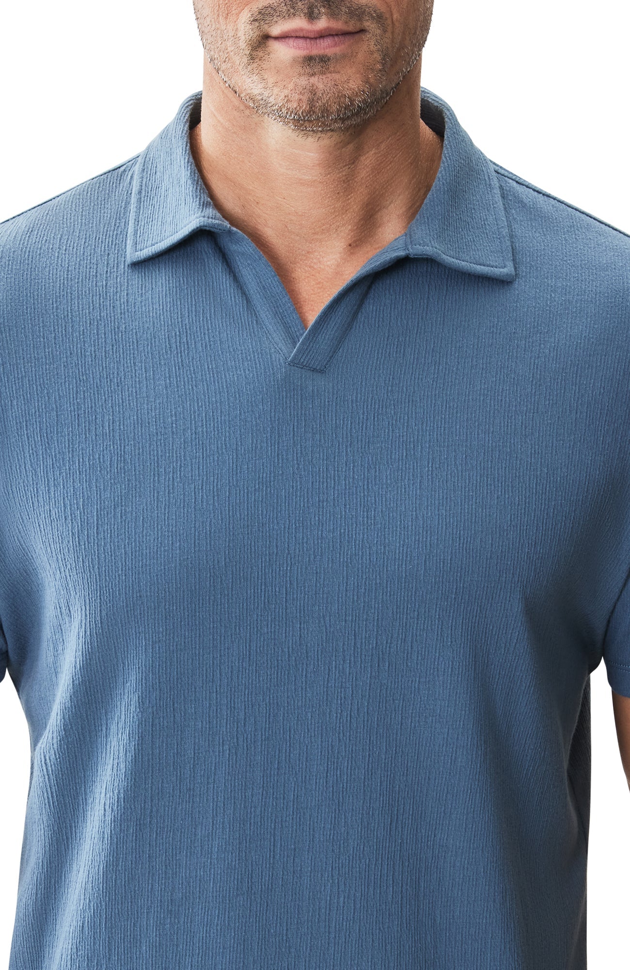 Polo à col ouvert pour homme par Robert Barakett | RB31074 Basil Road Vue Sur L'Océan | Boutique Vvög, vêtements mode pour homme et femme