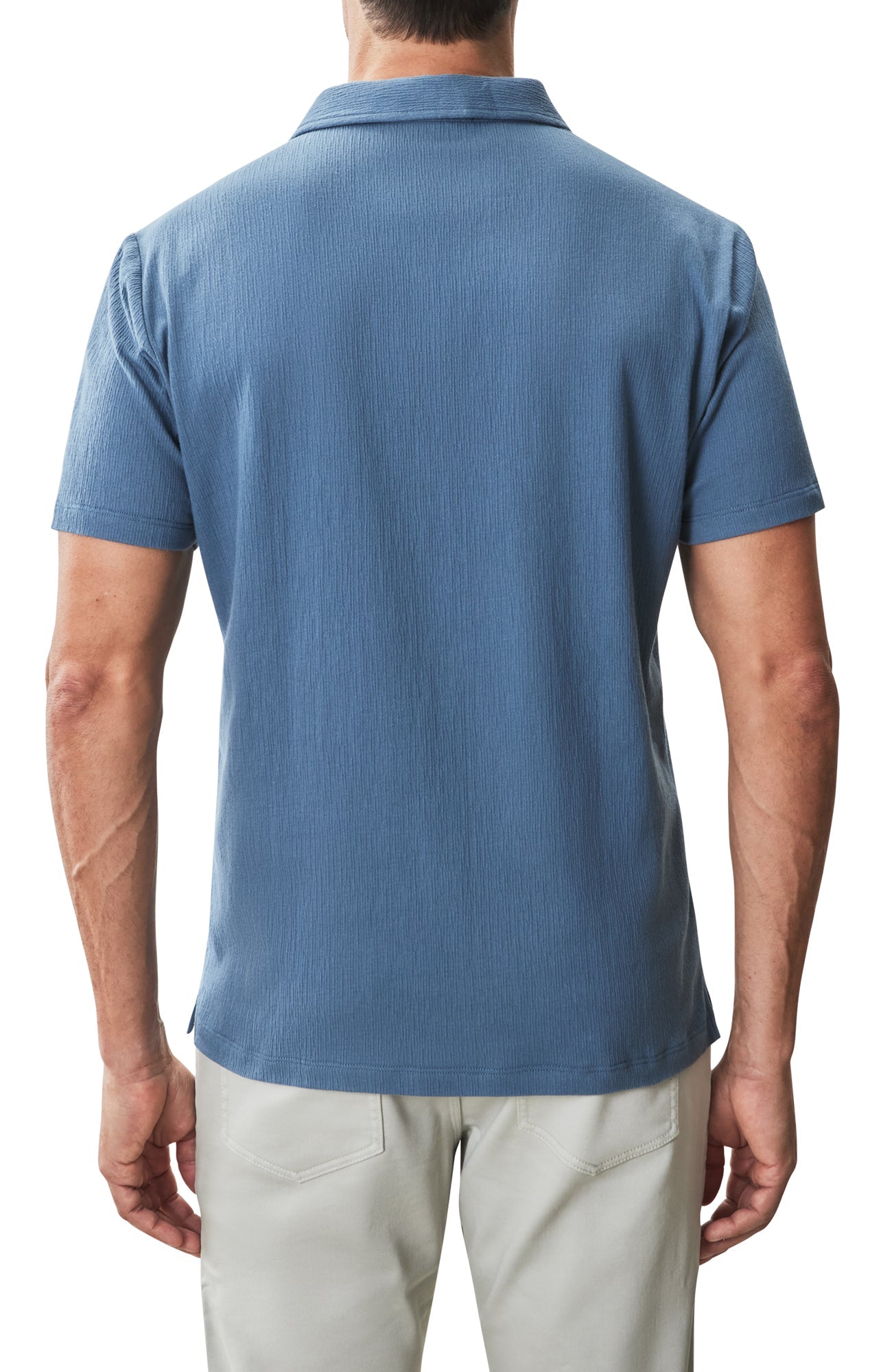 Polo à col ouvert pour homme par Robert Barakett | RB31074 Basil Road Vue Sur L'Océan | Boutique Vvög, vêtements mode pour homme et femme