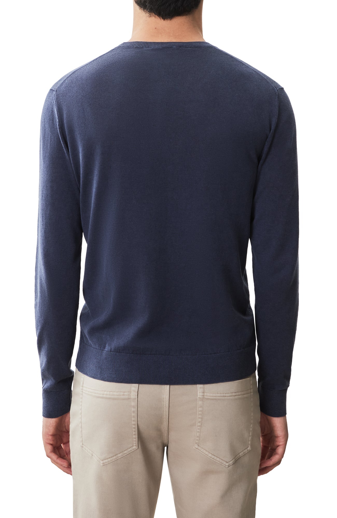 Chandail manches longues pour homme par Robert Barakett | RB51199 Nordic Bleu Marine | Boutique Vvög, vêtements mode pour homme et femme