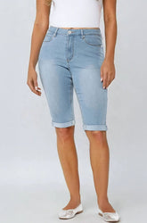 Capri pour femme par Carreli Jeans | PB 002 Bleu | Boutique Vvög, vêtements mode pour homme et femme