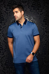 Polo pour homme par Au Noir | PUNTAGORDA Marine | Boutique Vvög, inventaire complet de la marque Au Noir
