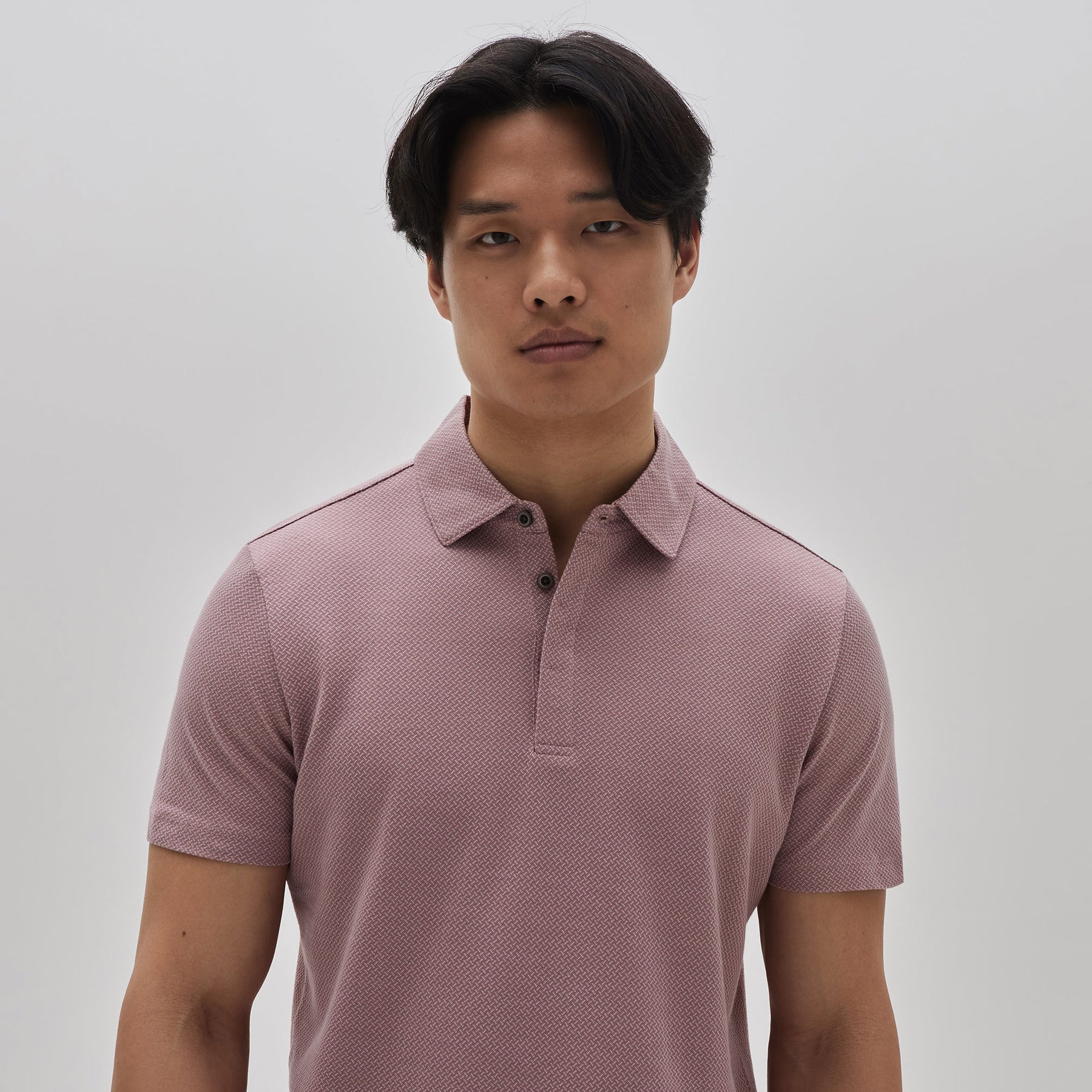 Polo à manches courtes pour homme par Robert Barakett | RB21117 Creston Corail | Boutique Vvög, vêtements mode pour homme et femme
