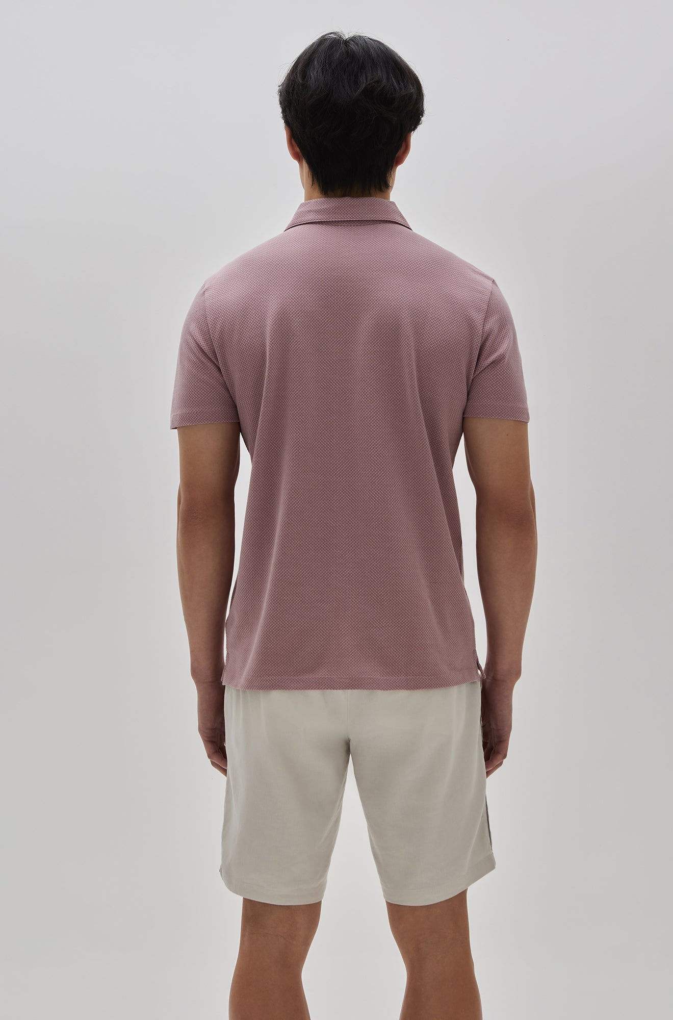 Polo à manches courtes pour homme par Robert Barakett | RB21117 Creston Corail | Boutique Vvög, vêtements mode pour homme et femme