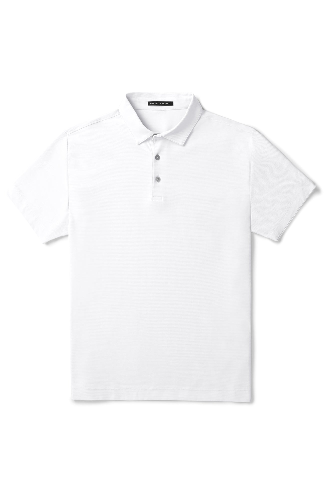 Polo à manches courtes pour homme par Robert Barakett | RB31040 Hickman Blanc | Boutique Vvög, vêtements mode pour homme et femme