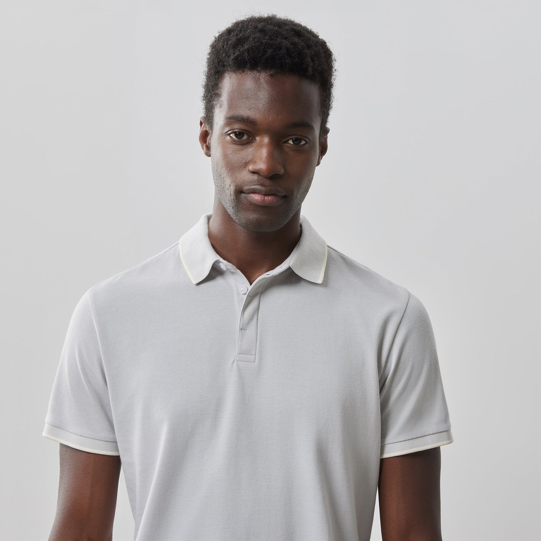 Polo pour homme par Robert Barakett | RB41087 Hunter Gris | Boutique Vvög, vêtements mode pour homme et femme