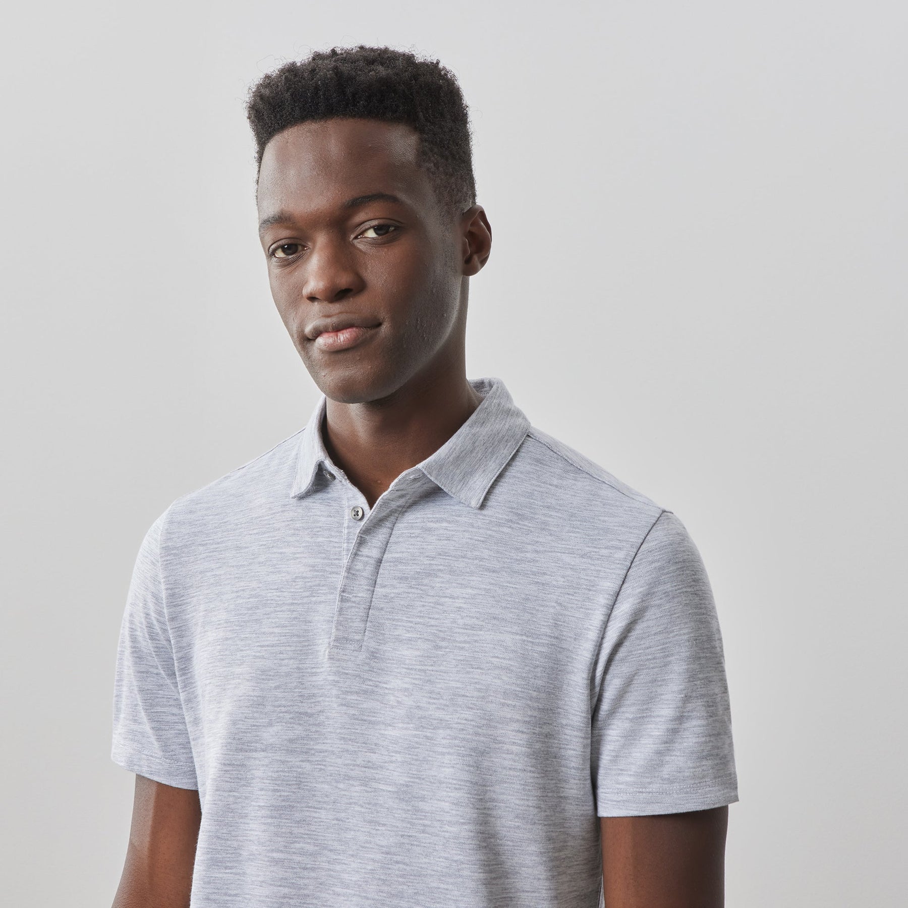Polo à manches courtes pour homme par Robert Barakett | RB41114 Payne Gris | Boutique Vvög, vêtements mode pour homme et femme