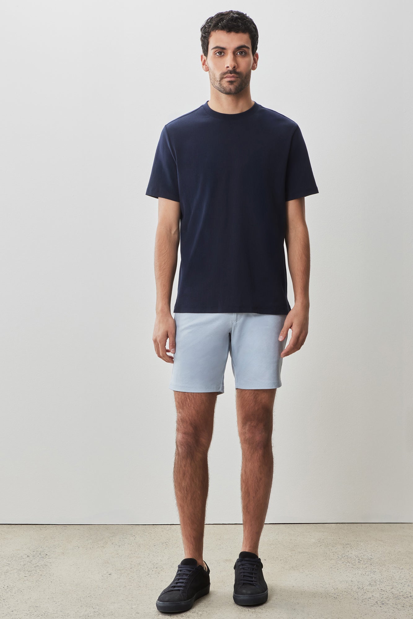 T-shirt col rond pour homme par Robert Barakett | RB51014 Portmao Bleu Marine | Boutique Vvög, vêtements mode pour homme et femme