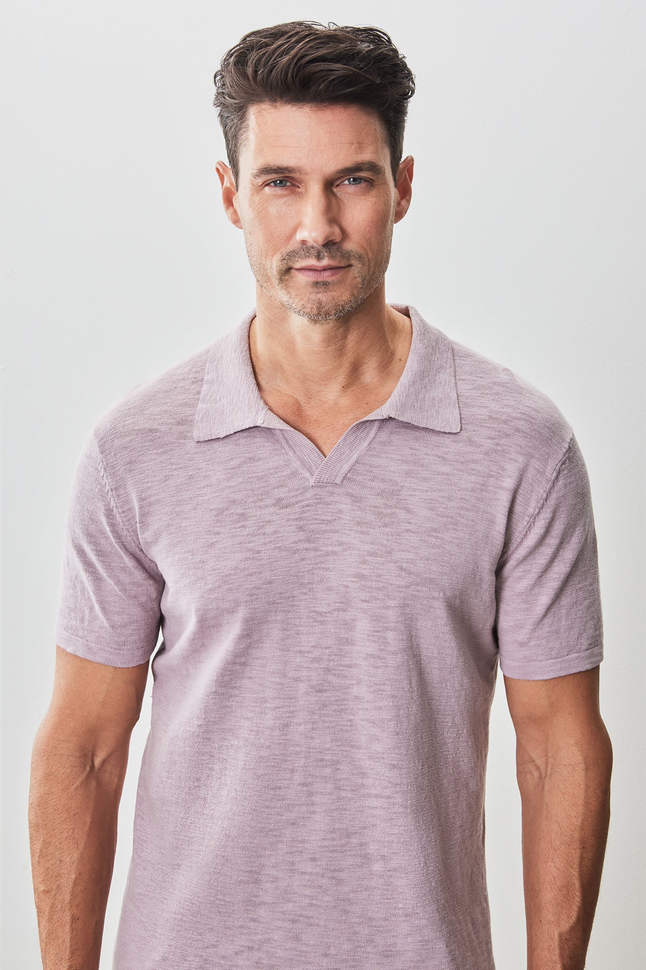 Polo à manches courtes pour homme par Robert Barakett | RB51196 South Shore Corail | Boutique Vvög, vêtements mode pour homme et femme