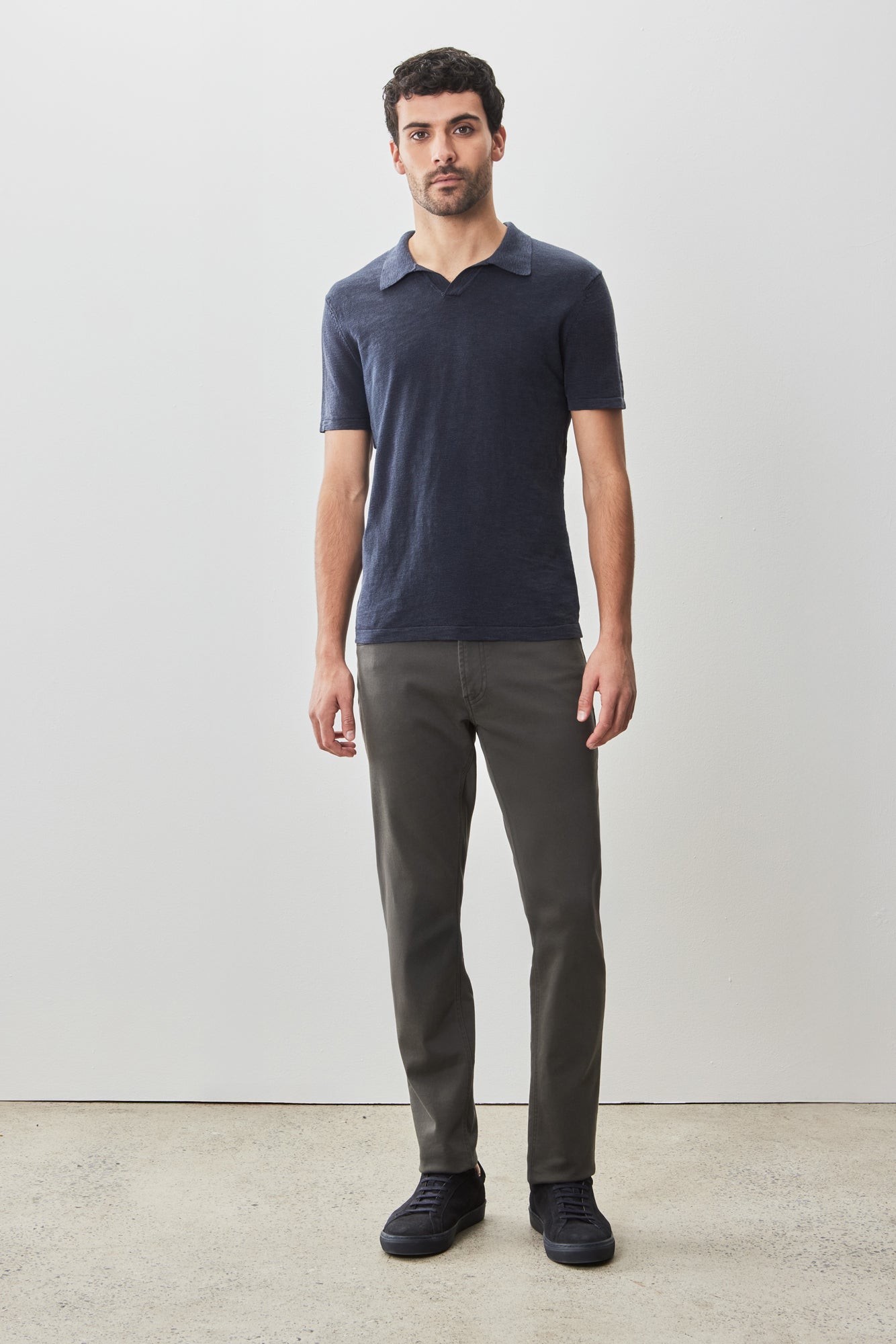 Polo à manches courtes pour homme par Robert Barakett | RB51196 South Shore Bleu Marine | Boutique Vvög, vêtements mode pour homme et femme