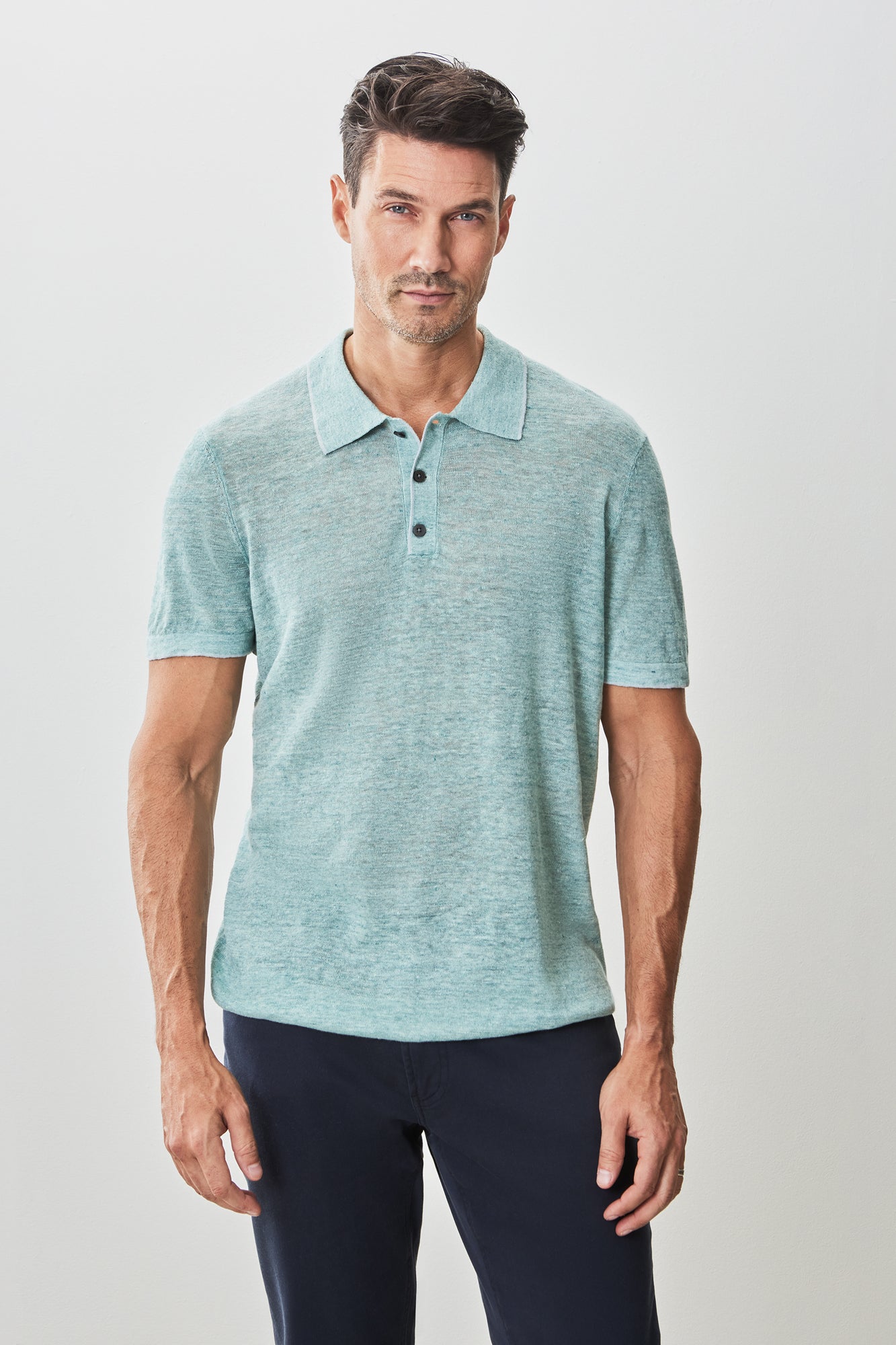 Polo pour homme par Robert Barakett | RB51207 Costa Thé Doux | Boutique Vvög, vêtements mode pour homme et femme