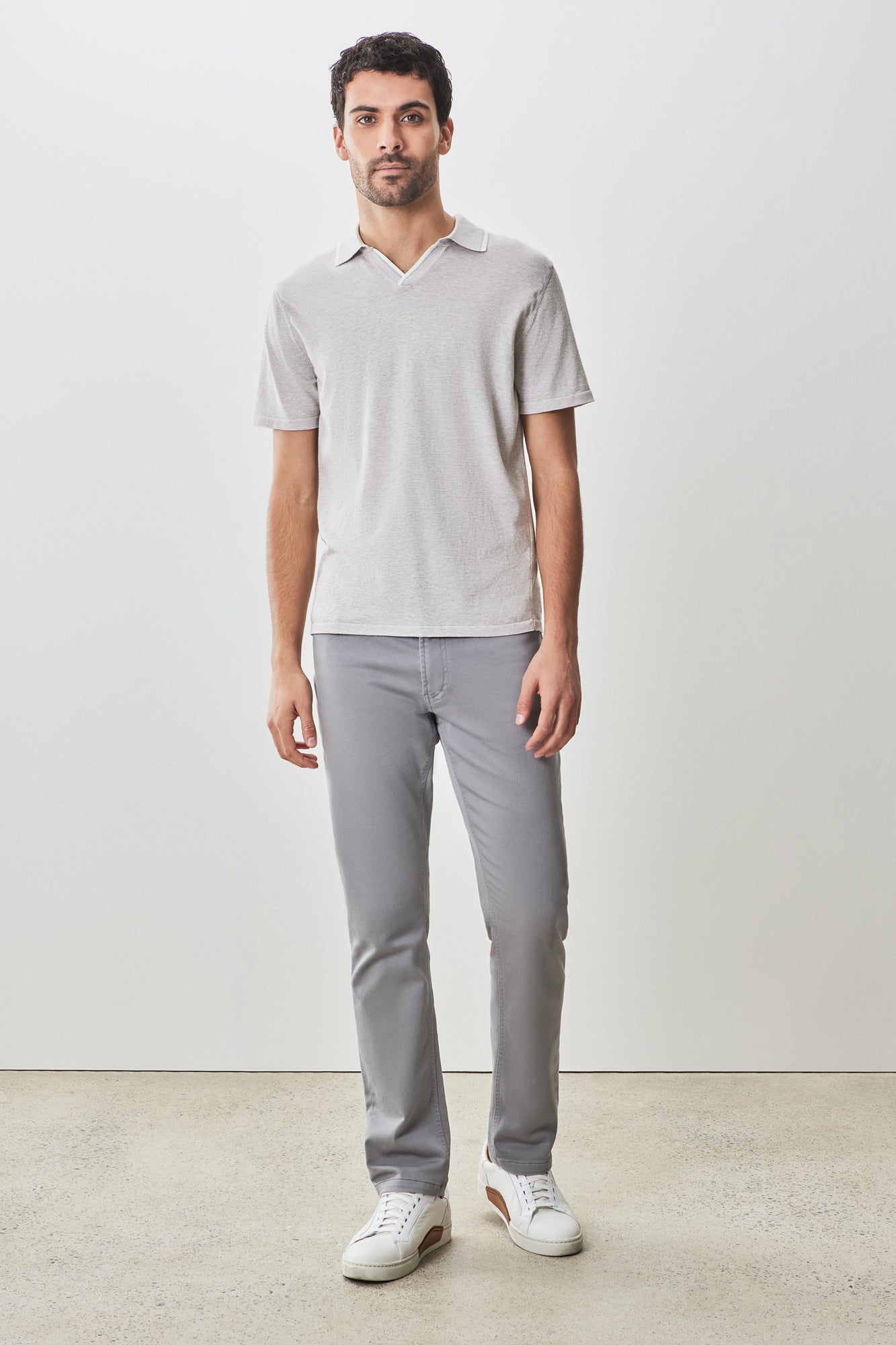 Polo col ouvert pour homme par Robert Barakett | RB51212 Enrico Rose | Boutique Vvög, vêtements mode pour homme et femme