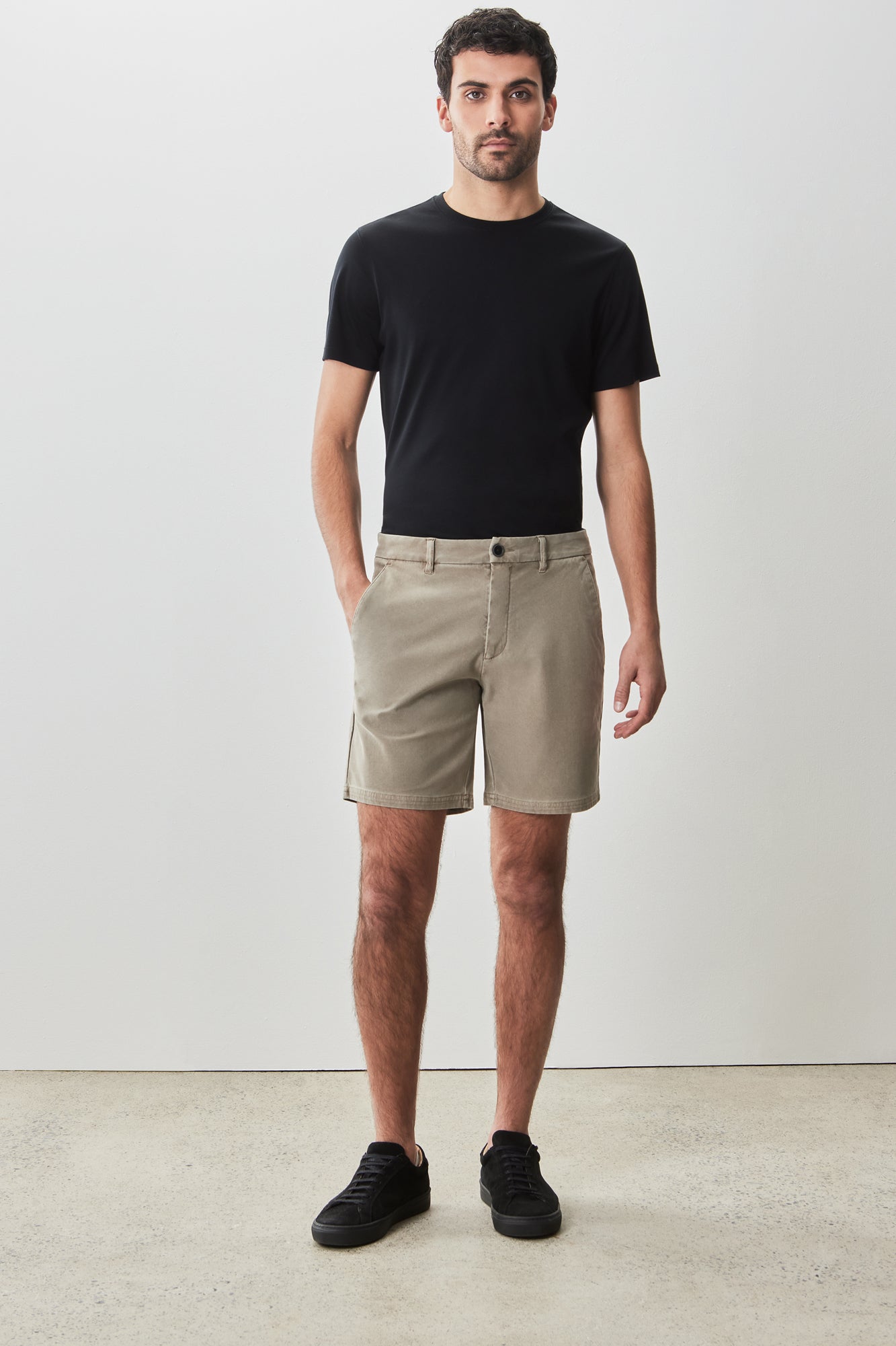 Short pour homme par Robert Barakett | RB51218 Ernie Kaki | Boutique Vvög, vêtements mode pour homme et femme