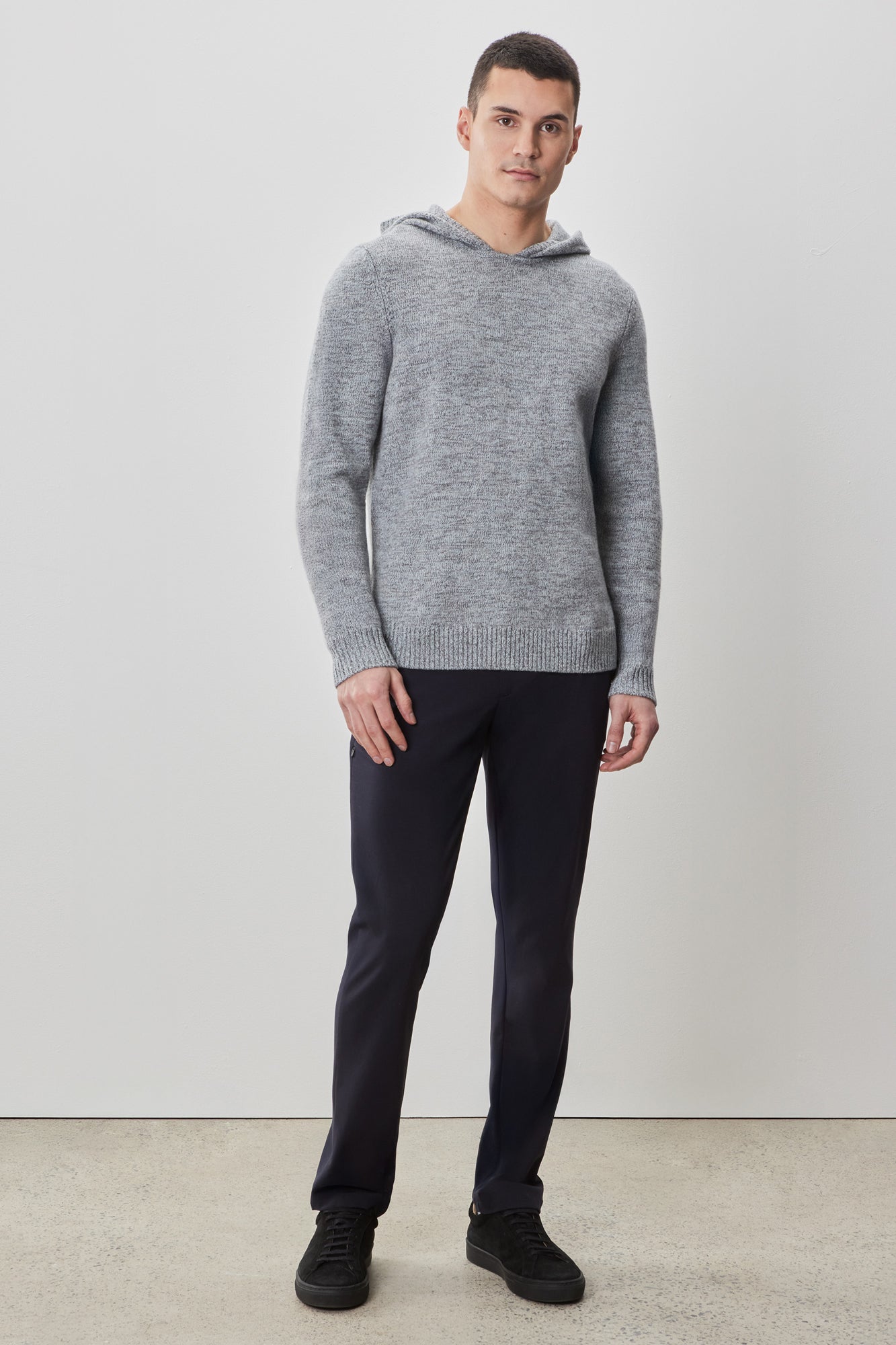 Coton ouaté en chandail à manches longues pour homme par Robert Barakett | Wildman RB52265 Turquoise Doux | Boutique Vvög, vêtements mode pour homme et femme