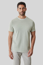 T-Shirt col rond pour homme par Robert Barakett | RB61191 Roscoe Vert Désert | Boutique Vvög, vêtements mode pour homme et femme