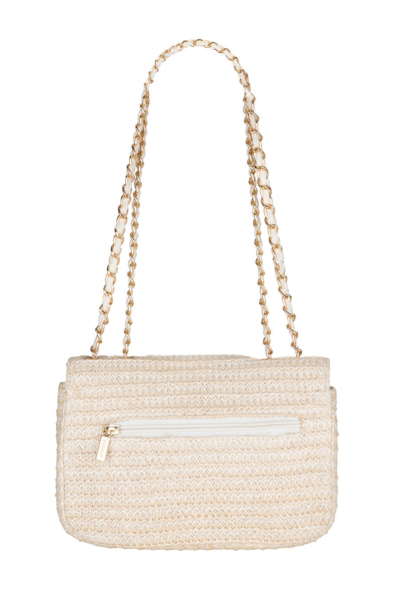 Sac à main pour femme par Esqualo | SP2538001 Blanc Cassé | Boutique Vvög, vêtements mode pour homme et femme