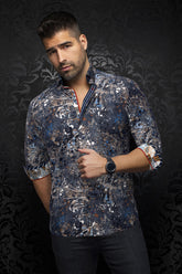 Long sleeve shirt for men by Au Noir | STAPELTON Denim | Boutique Vvög, complete inventory of the Au Noir brand