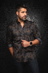 Chemise manches longues pour homme par Au Noir | SWERVE Noir | Boutique Vvög, inventaire complet de la marque Au Noir