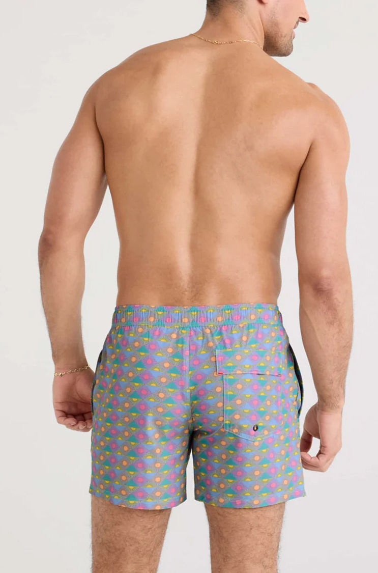 Maillot short pour homme par Saxx | SXSW03L RST | Boutique Vvög, vêtements mode pour homme et femme