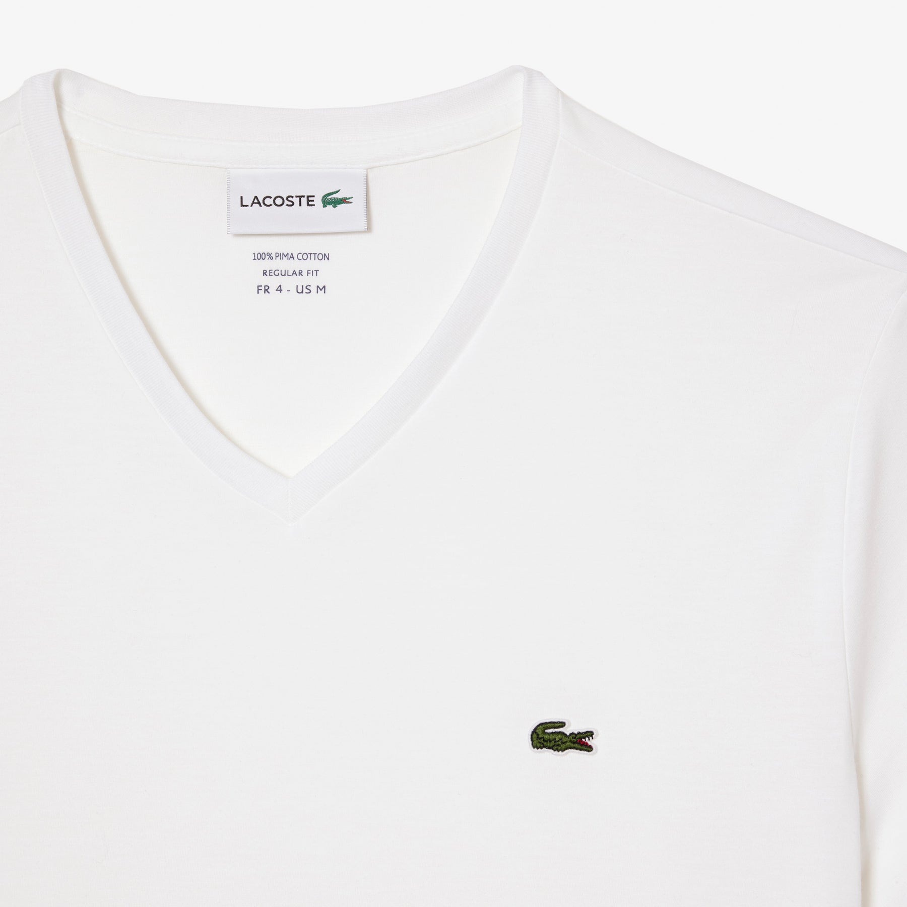 Chandail manches courtes pour homme par Lacoste | TH6710 52 001 | Boutique Vvög, vêtements mode pour hommes