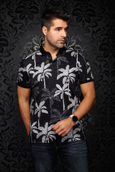 Polo pour homme par Au Noir | TIDEPOOL Noir | Boutique Vvög, inventaire complet de la marque Au Noir