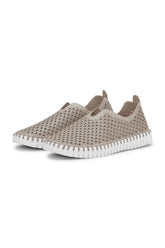 Souliers pour femme par Ilse Jacobsen | TULIP3223 Blanc Argenté | Boutique Vvög, vêtements mode pour homme et femme