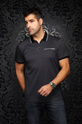 Polo pour homme par Au Noir | WESTBROOK Noir | Boutique Vvög, inventaire complet de la marque Au Noir