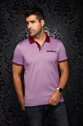 Polo pour homme par Au Noir | ZAGORA Rouge | Boutique Vvög, inventaire complet de la marque Au Noir