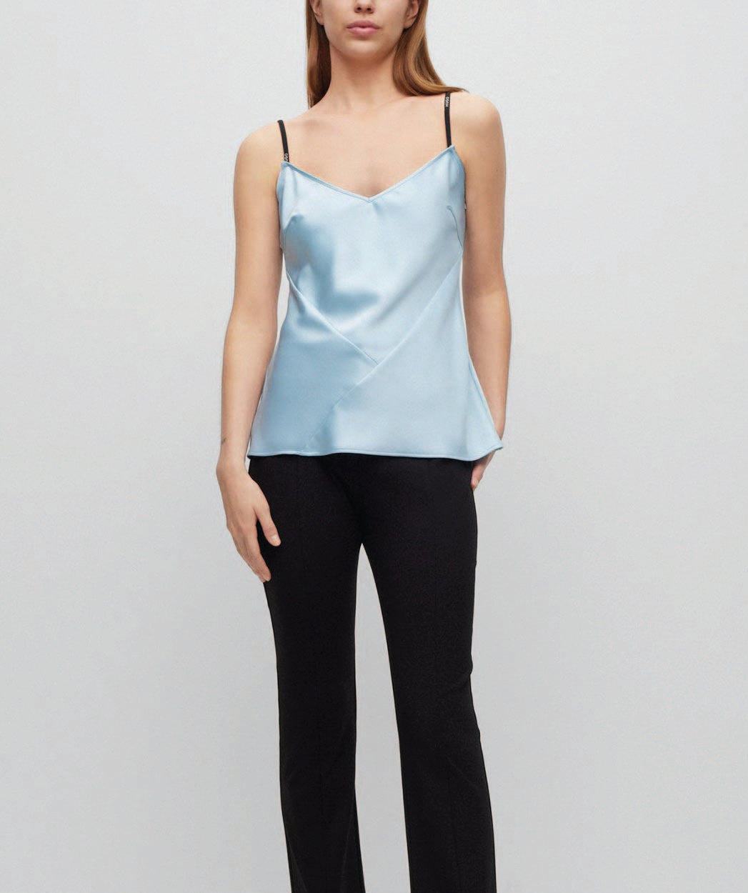 Camisole pour femme par HUGO BOSS | 50489208 451-LIGHT/PASTEL BLU | Boutique Vvög, vêtements mode pour homme et femme